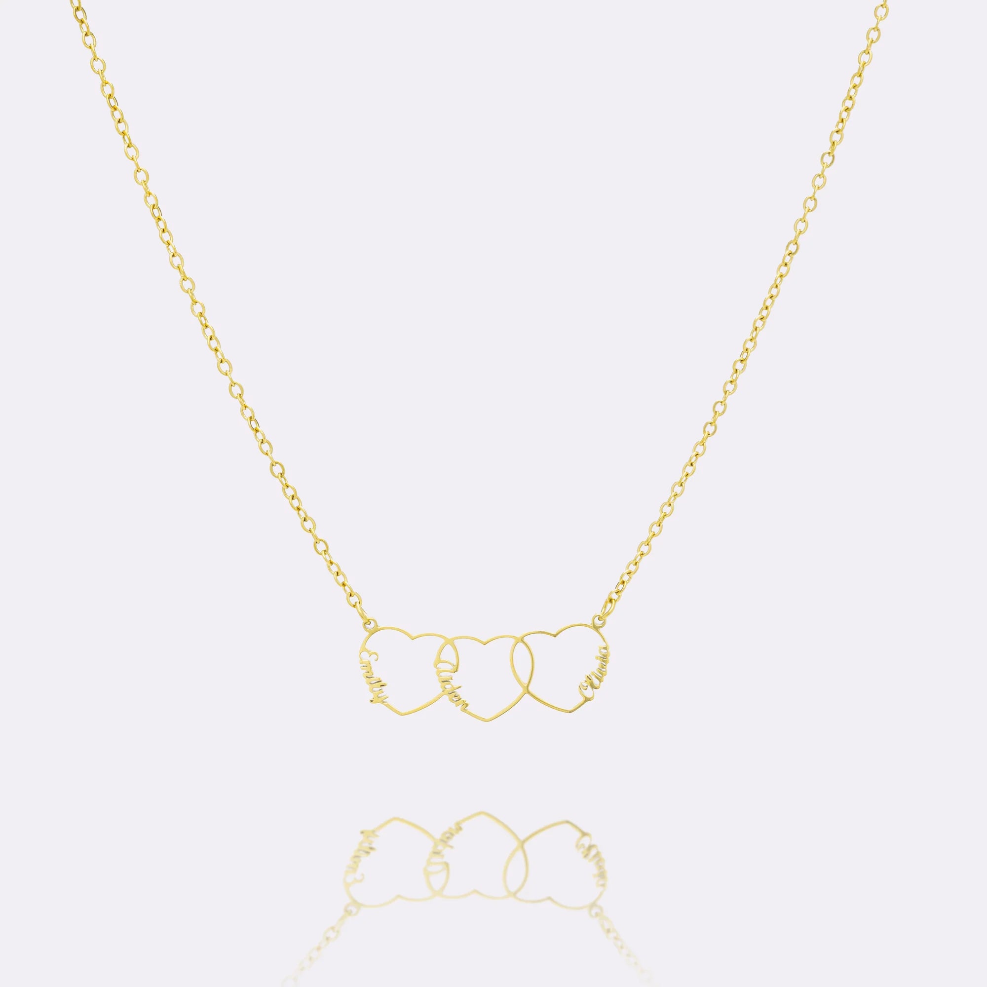 Personalized Heart Name Necklace