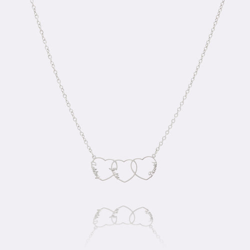 Personalized Heart Name Necklace