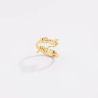 Customized Name Ring