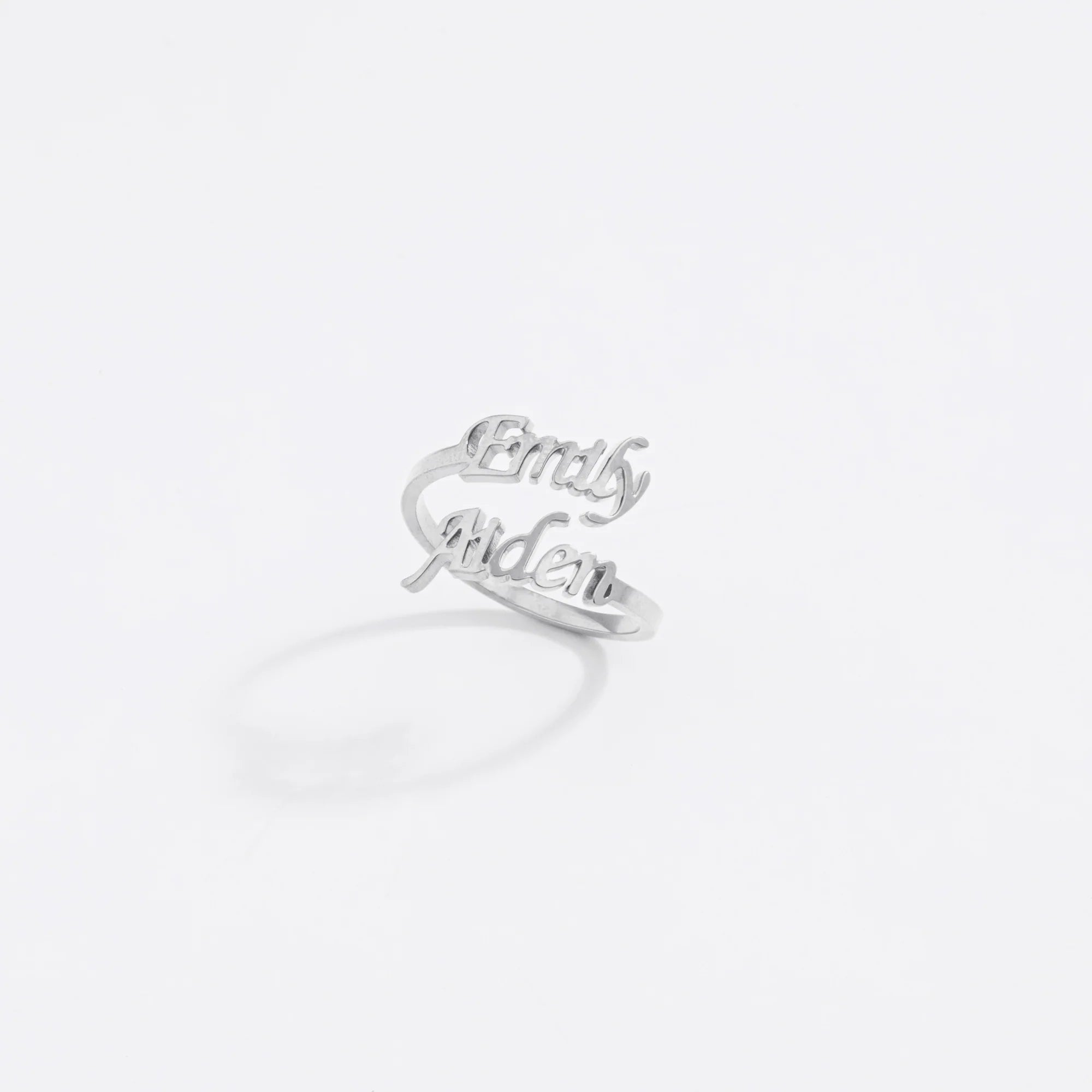 Customized Name Ring