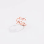 Customized Name Ring