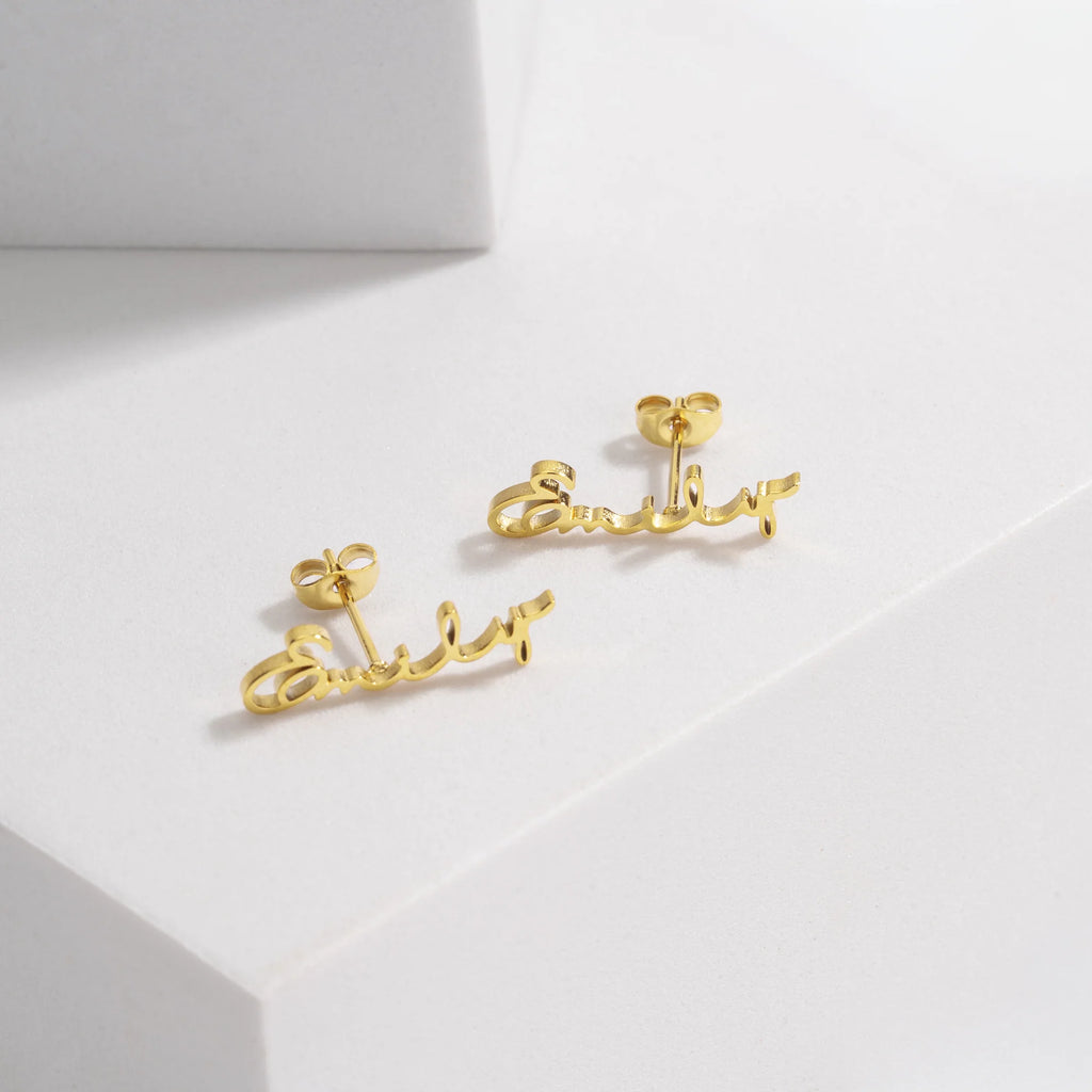 Customized Name Earrings